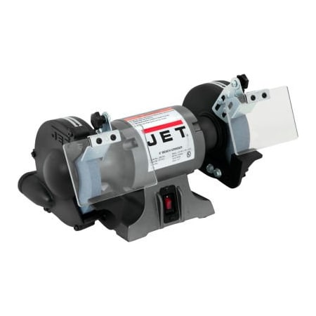 Jet Equipment JET 577101 Model JBG-6A 1/2 HP 1-Phase 115V 6" Industrial Bench Grinder 577101